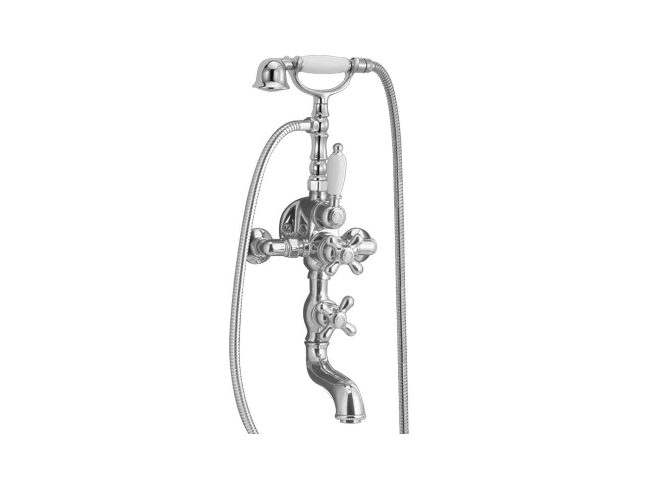 HUBERThermostatic bath mixer CROISETTE_198.CS01H.