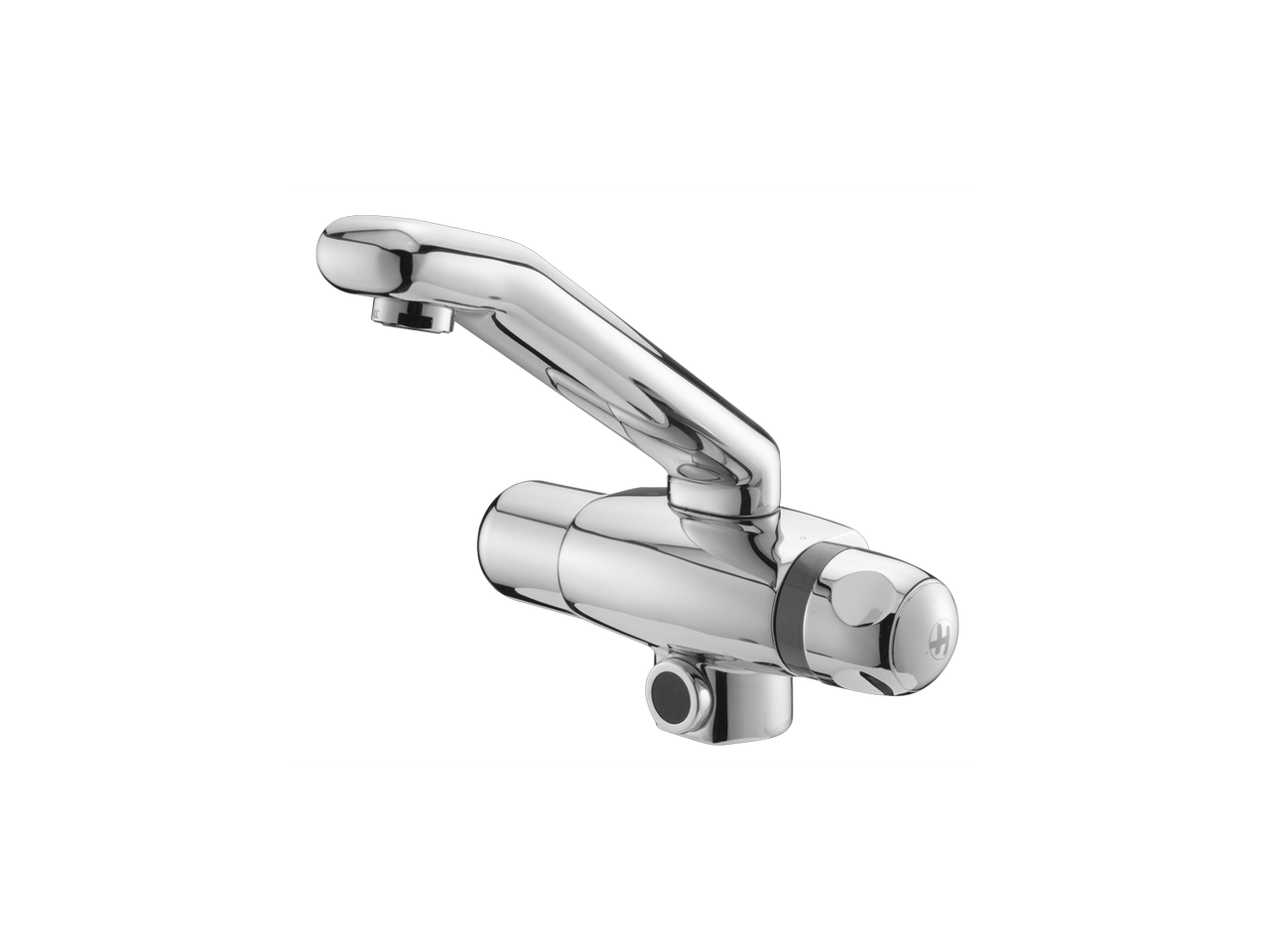 HUBERThermo-basin mixer with electronic on-off control CLINIC&TECHNICAL_204.23H.