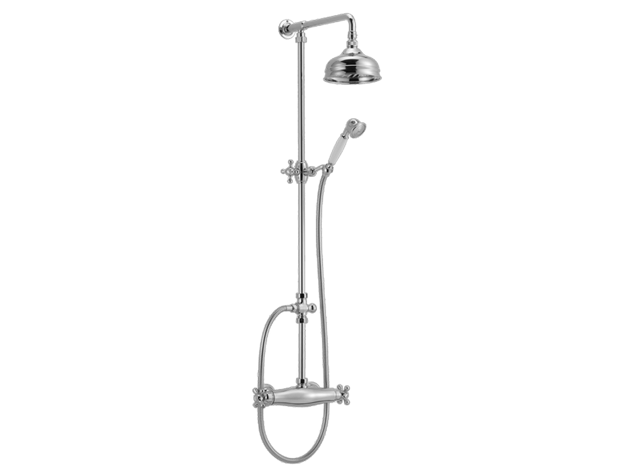 HUBER2-functions Thermostatic shower set CROISETTE