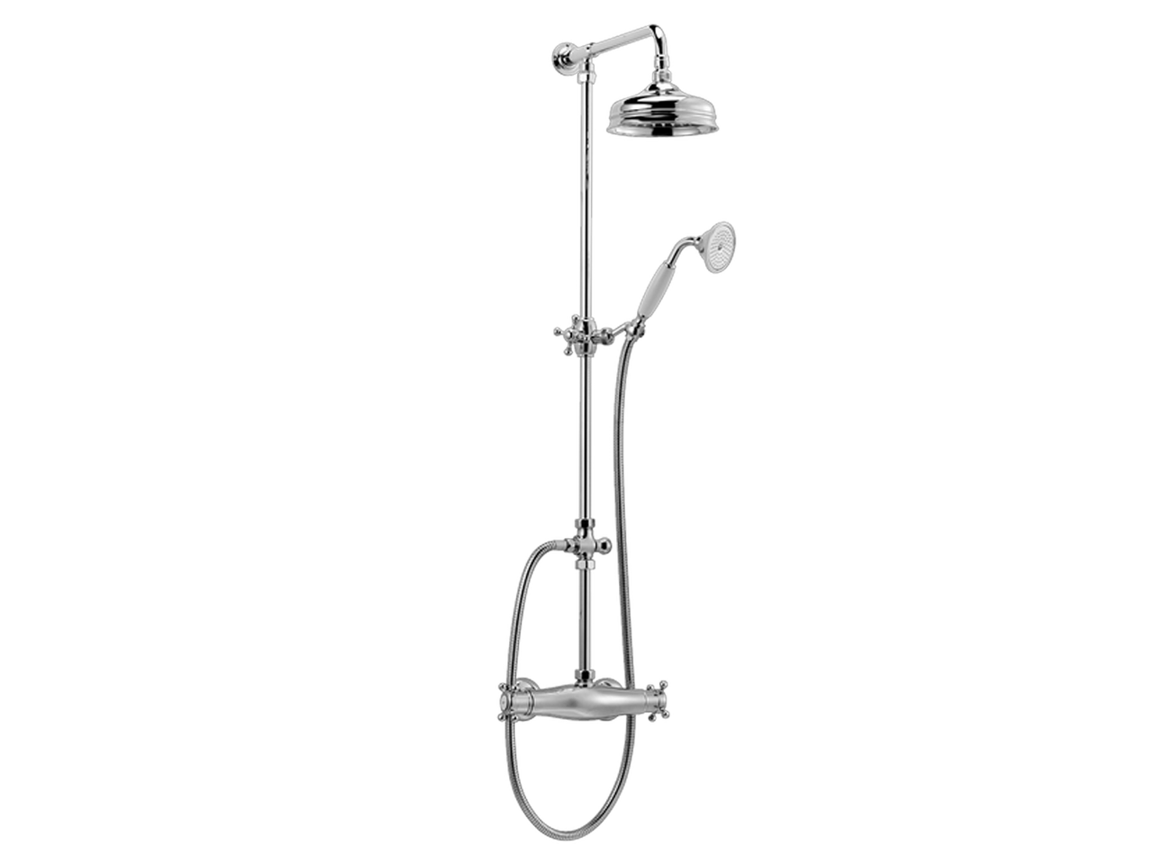 HUBER2-function Thermostatic shower set COLUMNS_390.VT01H.