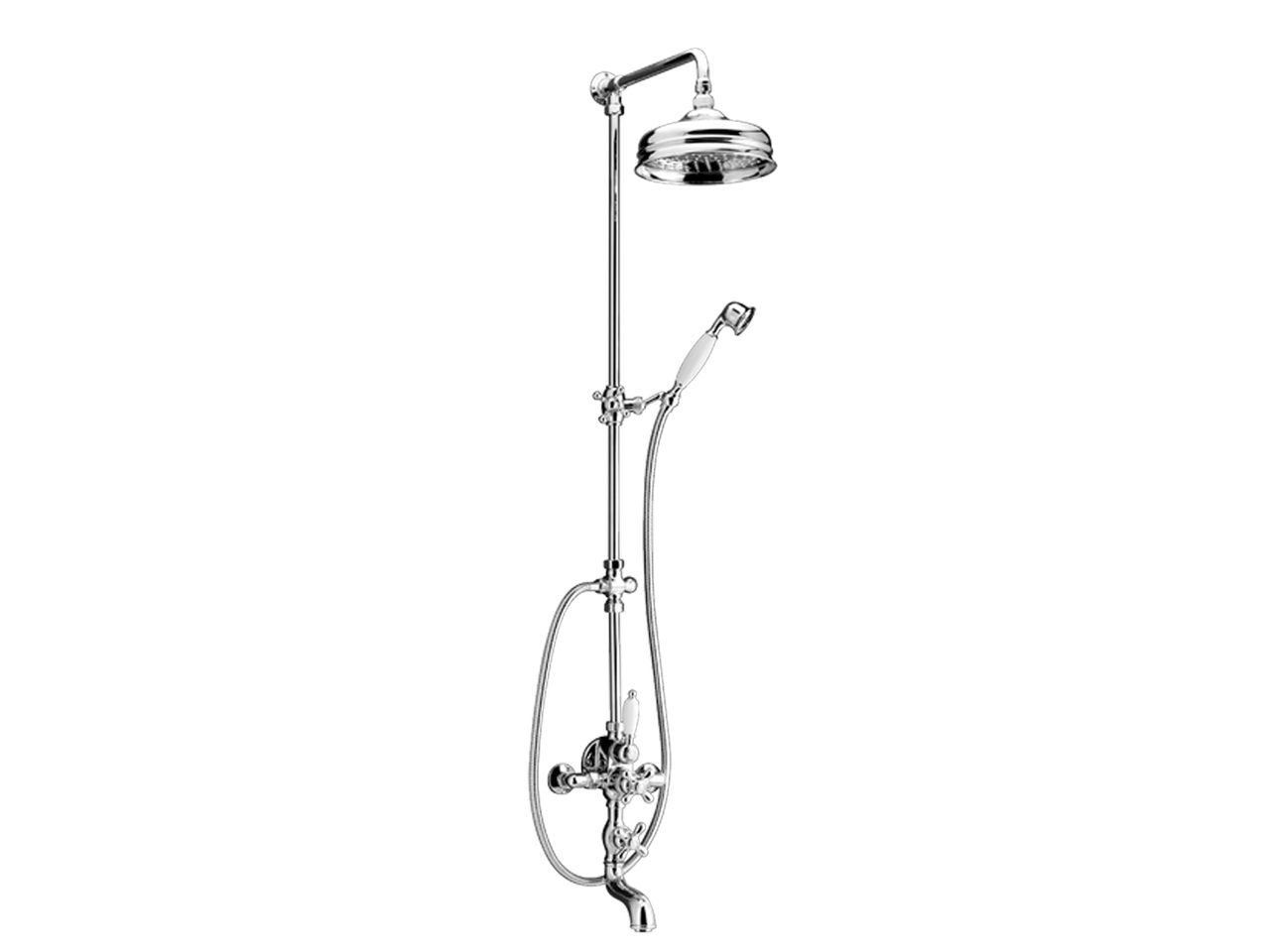 HUBER3-functions Thermostatic shower set CROISETTE