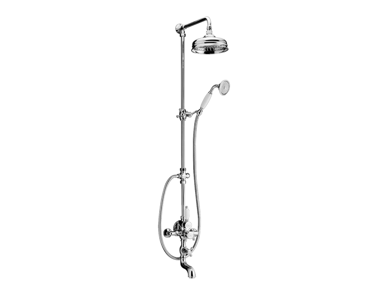 HUBER3-function Thermostatic shower set VICTORIAN_592.VT01H.