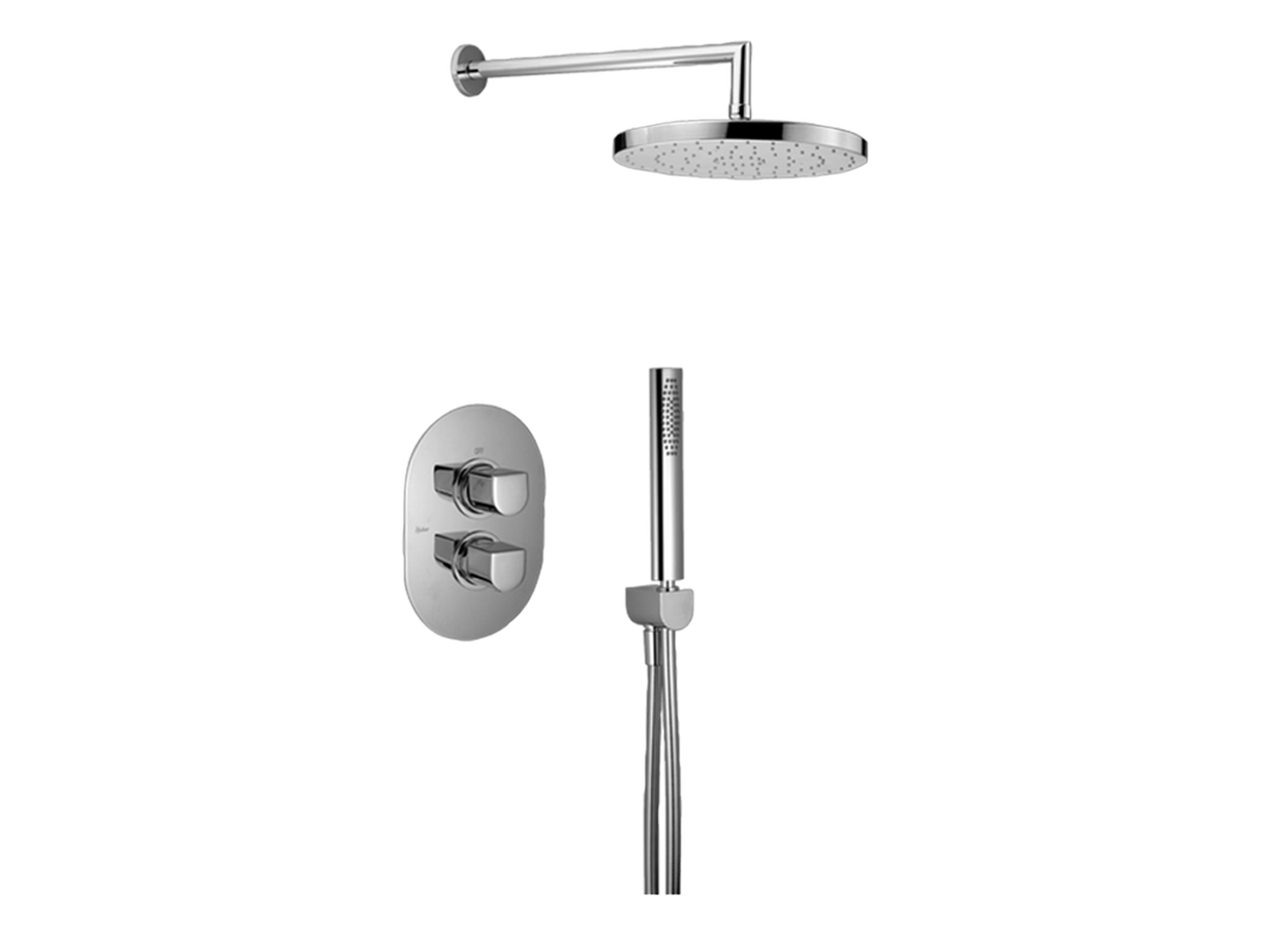 HUBERConcealed thermostatic shower mixer ICON
