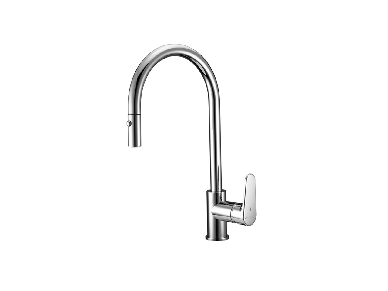 HUBERSingle lever sink mixer ES with pull out handspray KITCHEN_AH000575