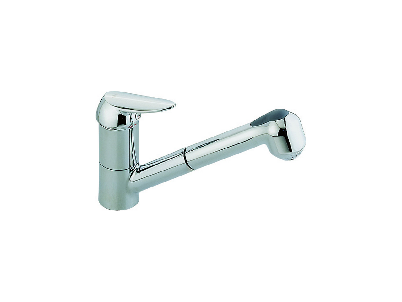 HUBERSingle lever sink mixer with extrac.shower KITCHEN_AT402570