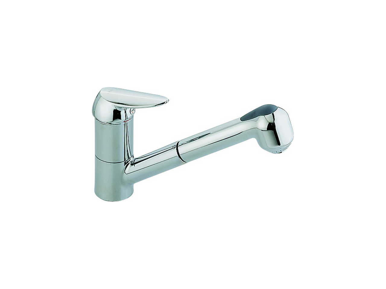 Single lever sink mixer with extrac.shower KITCHEN_AT402570 - v1