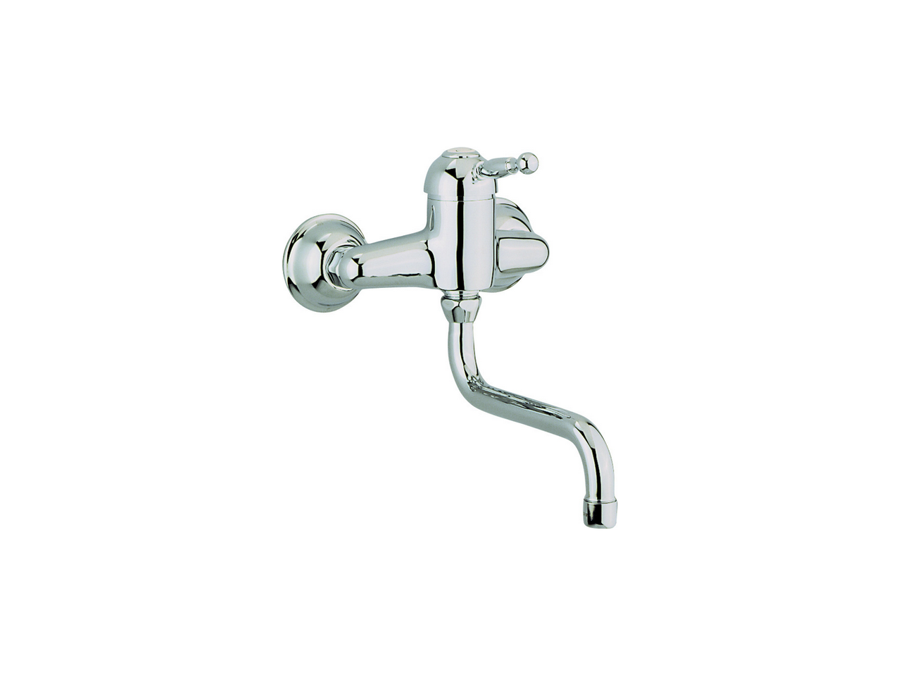 HUBERExposed single lever sink mixer KITCHEN_AY900400