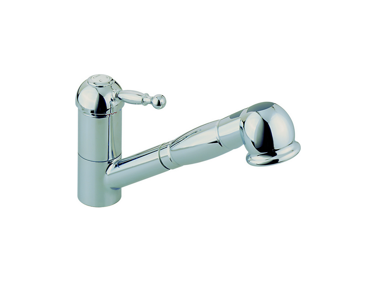 HUBERSingle lever sink mixer with extrac.shower KITCHEN