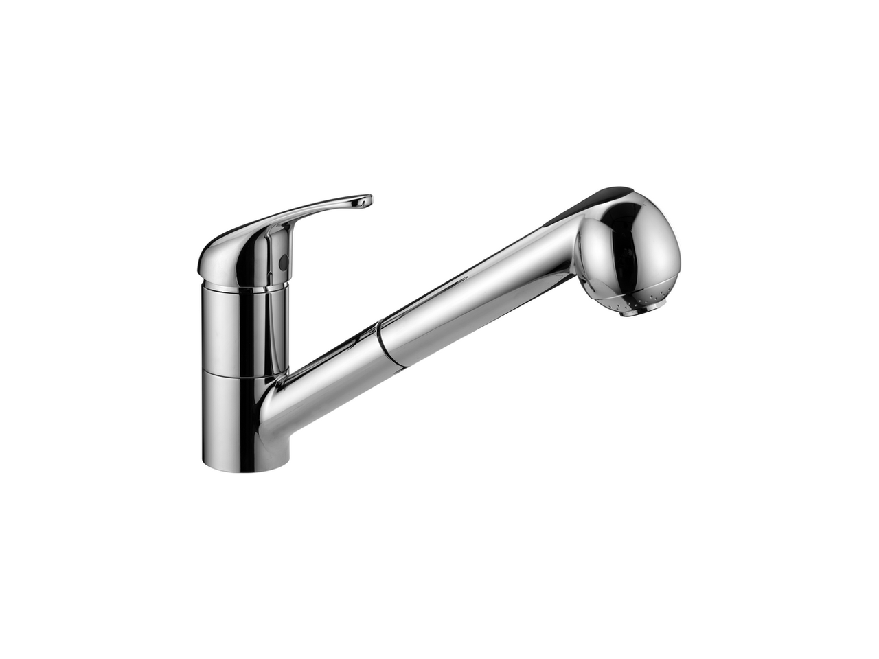 HUBERSingle lever sink mixer with pull out handspray KITCHEN