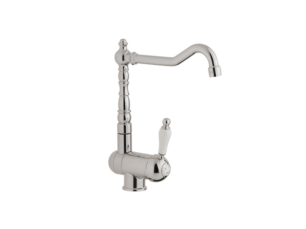 HUBERSingle lever sink mixer with reclined spout KITCHEN_CM001530