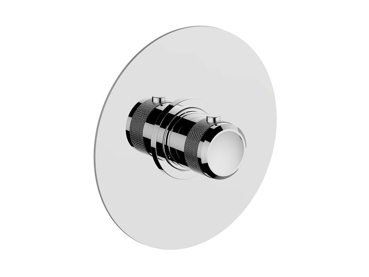 HUBERExposed part for concealed thermo shower valve CHRONOS
