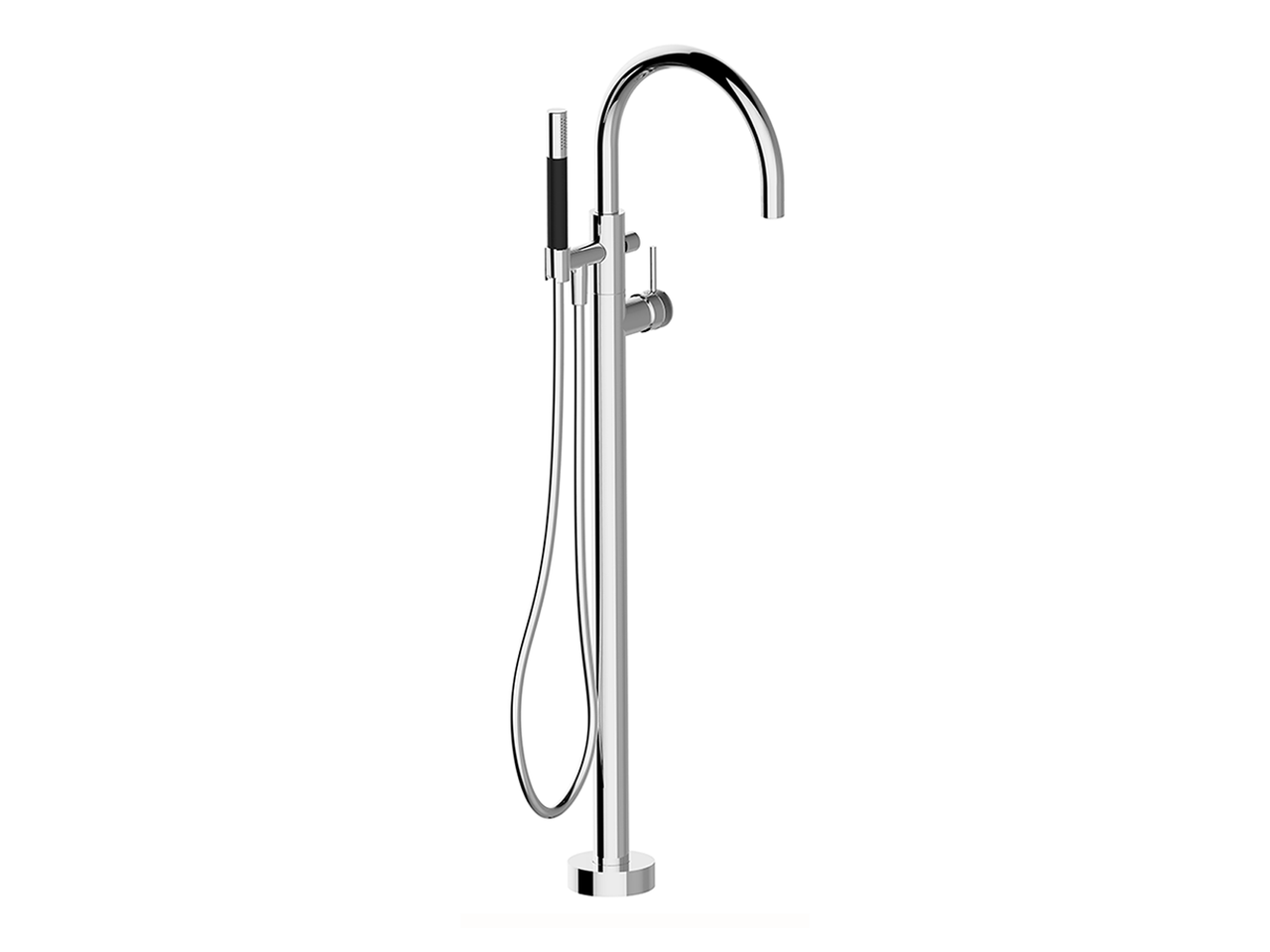 HUBERExposed part for single-lever bath shower mixer CHRONOS_CR014200