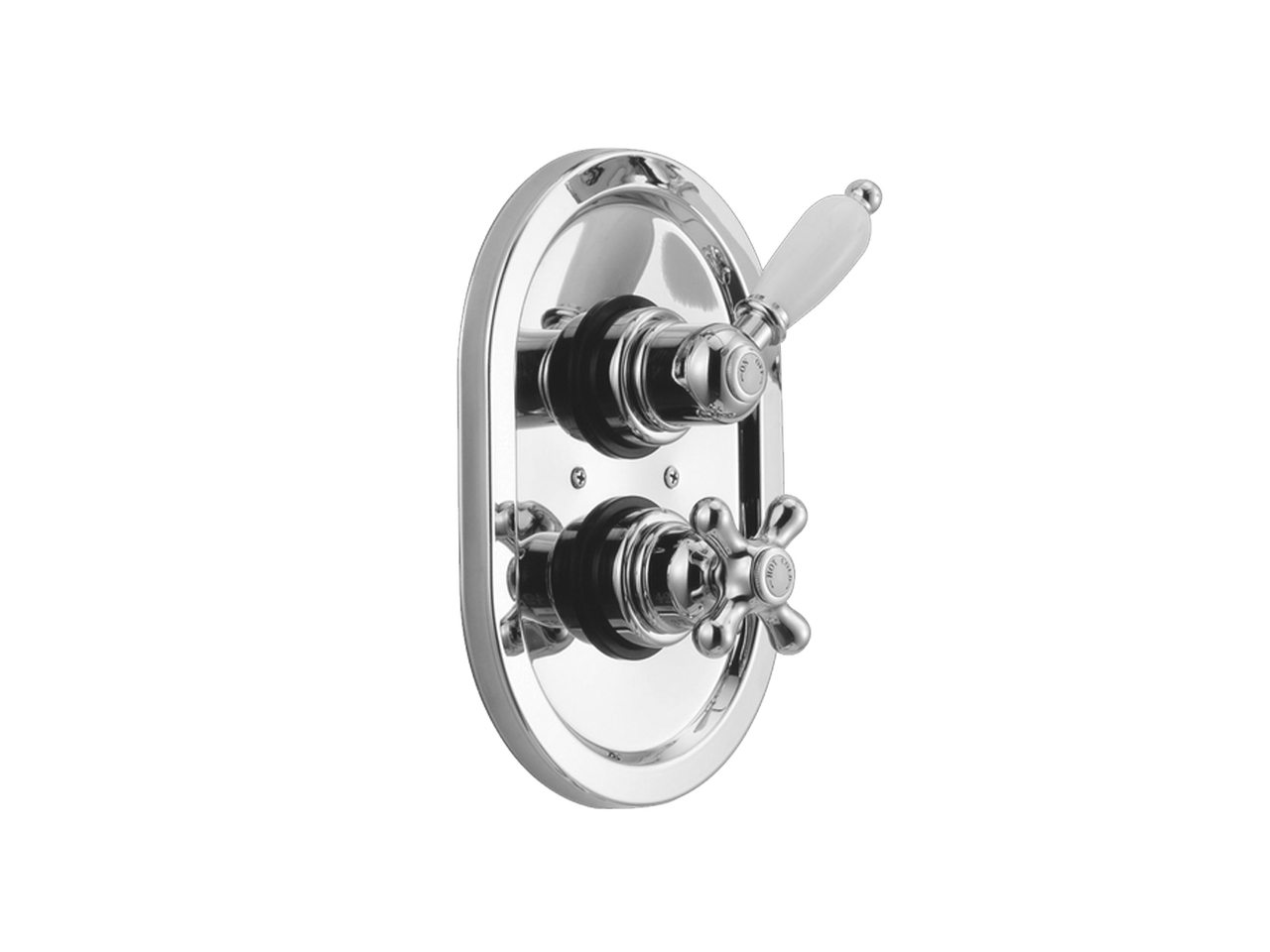 HUBERExposed part for 1-outlet con.thermo.shower valve CROISETTE_CS007280