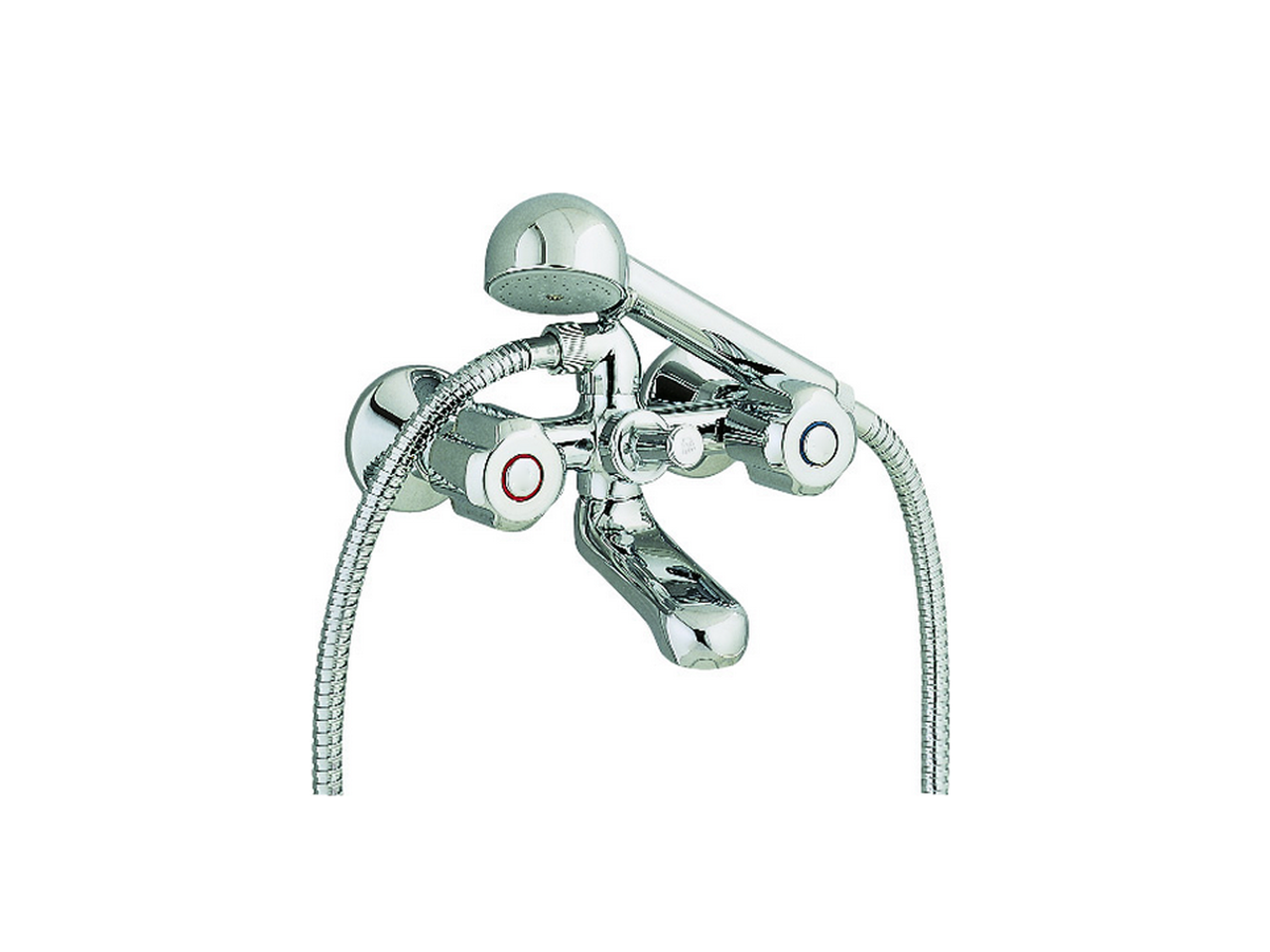 HUBERBath mixer, with shower set EVA_EV000102