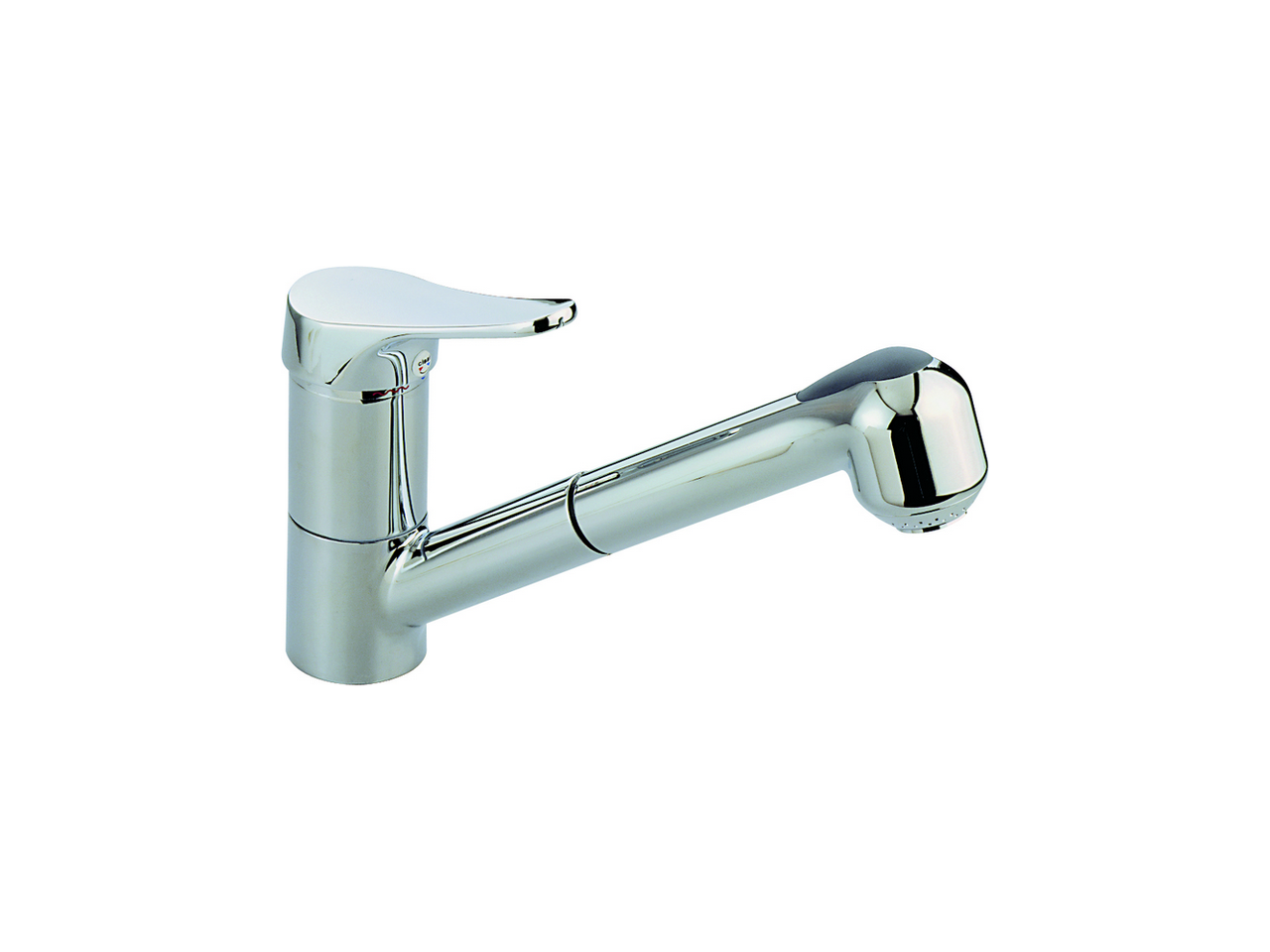 Single lever sink mixer with extrac.shower KITCHEN_FU702570 - v1