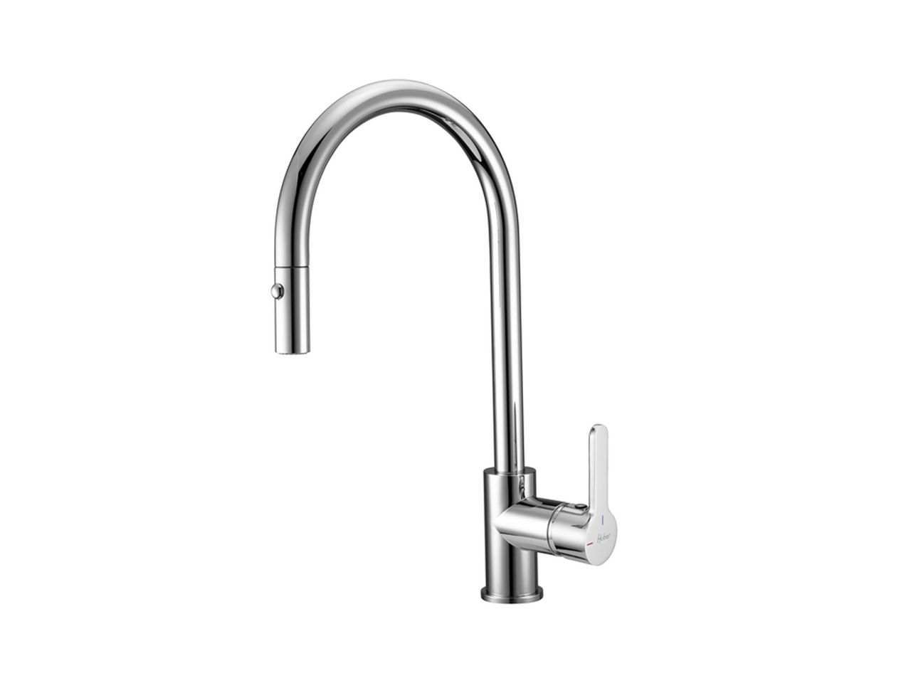 HUBERSingle lever sink mixer ES with pull out handspray KITCHEN_H2000575