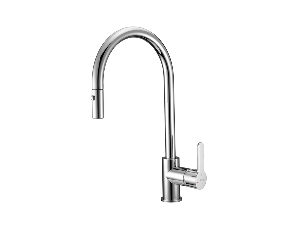 HUBERSingle lever sink mixer ES with pull out handspray KITCHEN