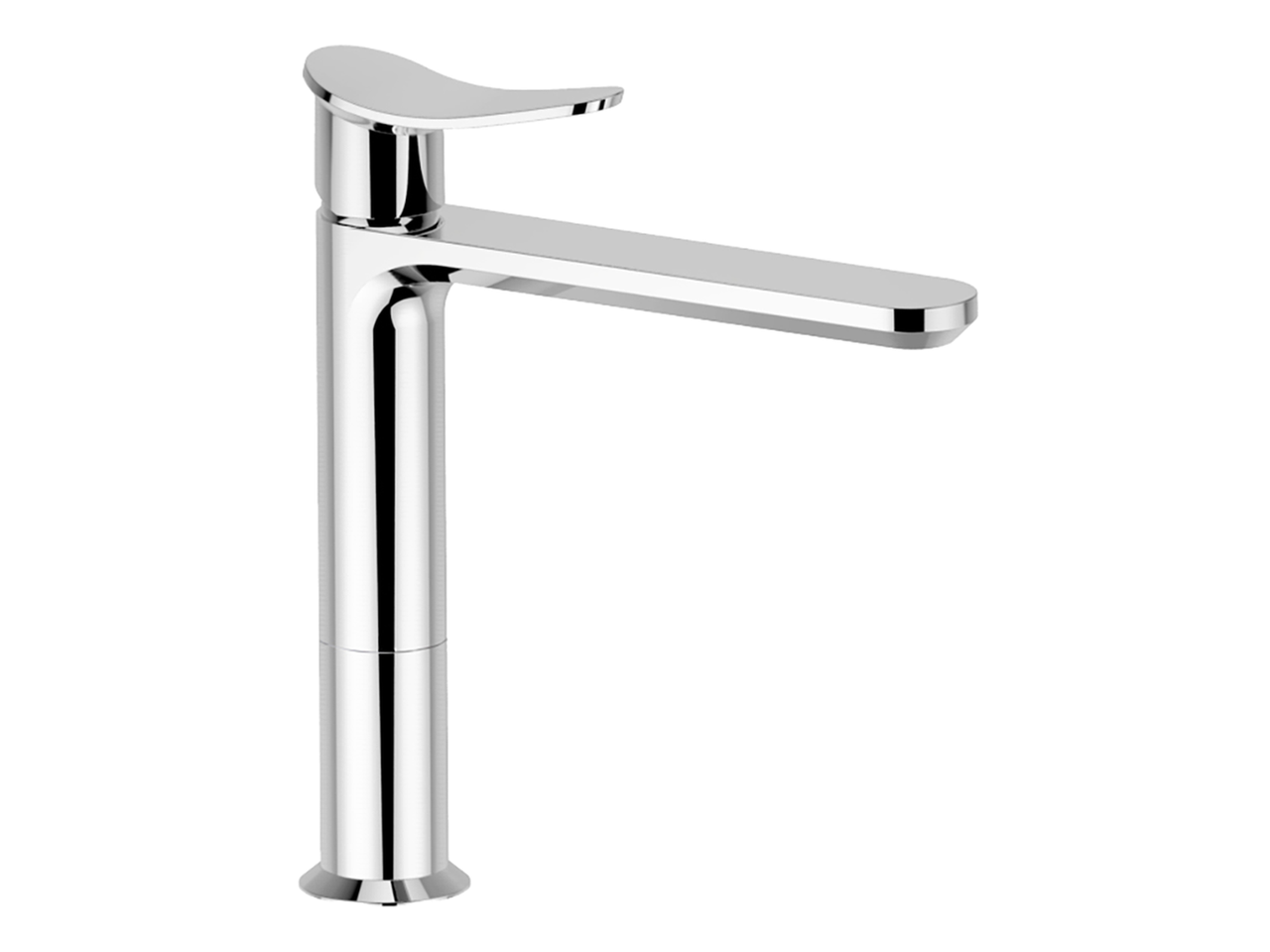 HUBERSingle lever 'medium' washbasin mixer HARLOCK_HC001504