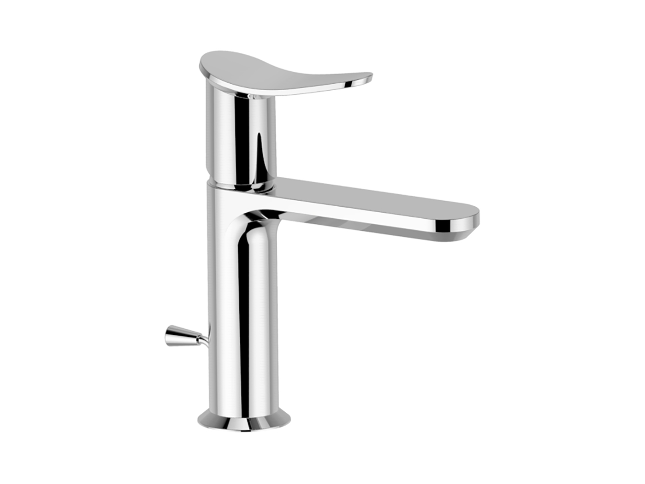 HUBERSingle lever washbasin mixer HARLOCK_HK000514