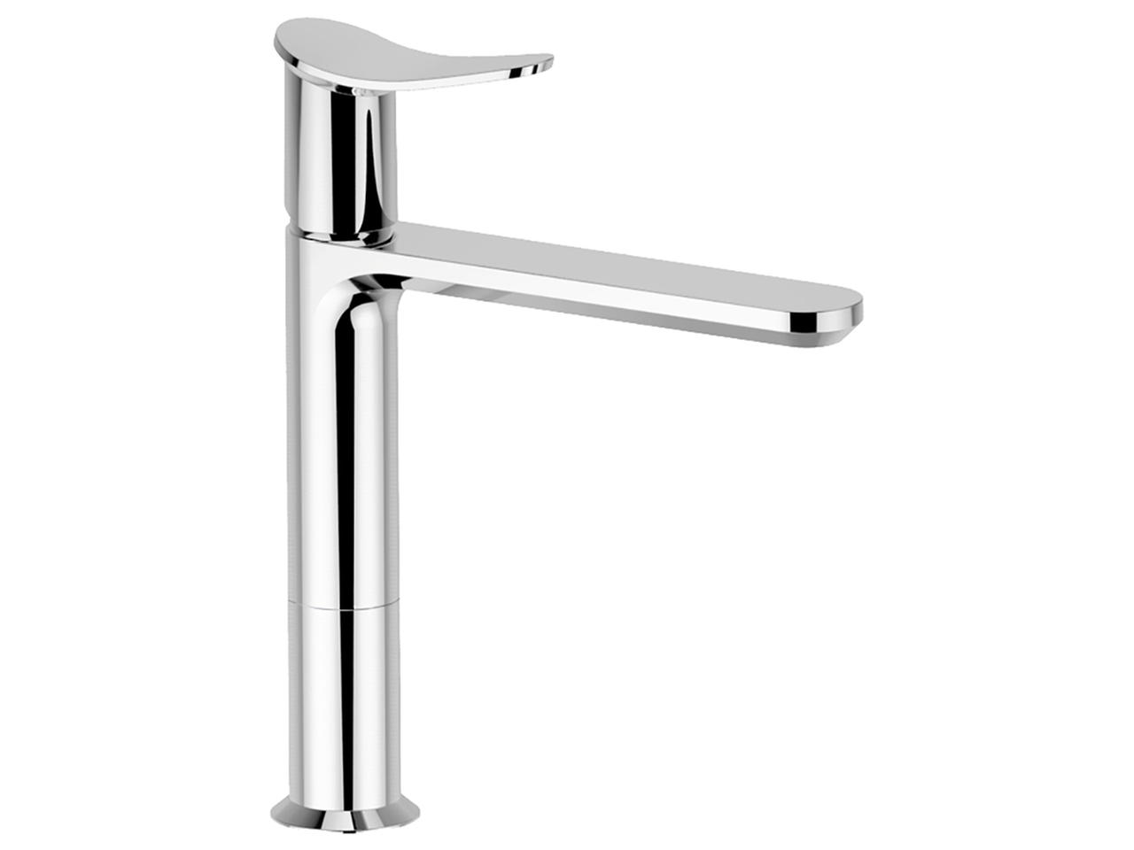 HUBERSingle lever 'medium' washbasin mixer HARLOCK_HK001504