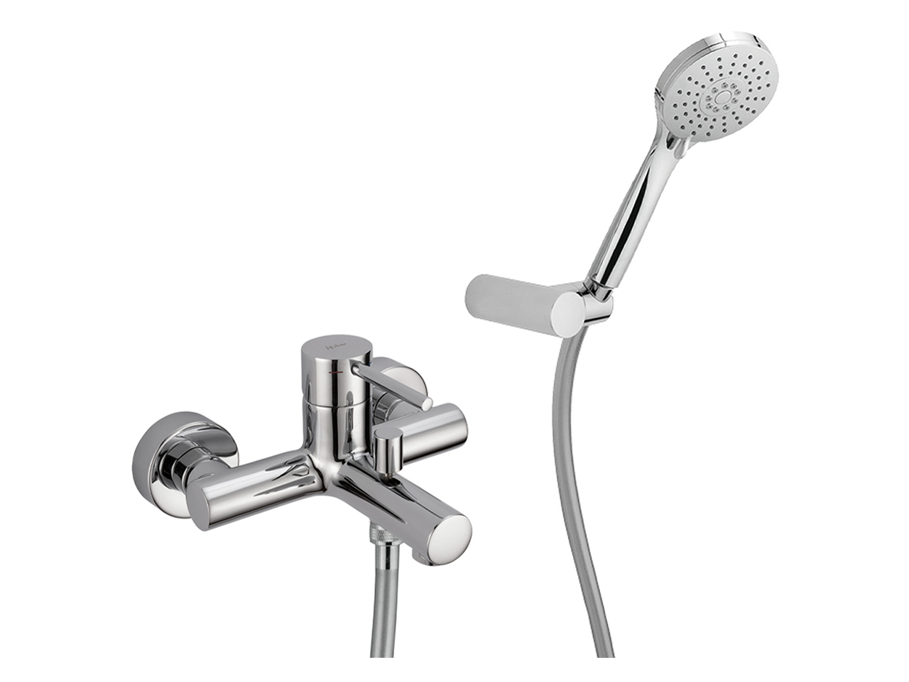 HUBERSingle lever bath mixer, shower set NUOVA KIRUNA_K2000120