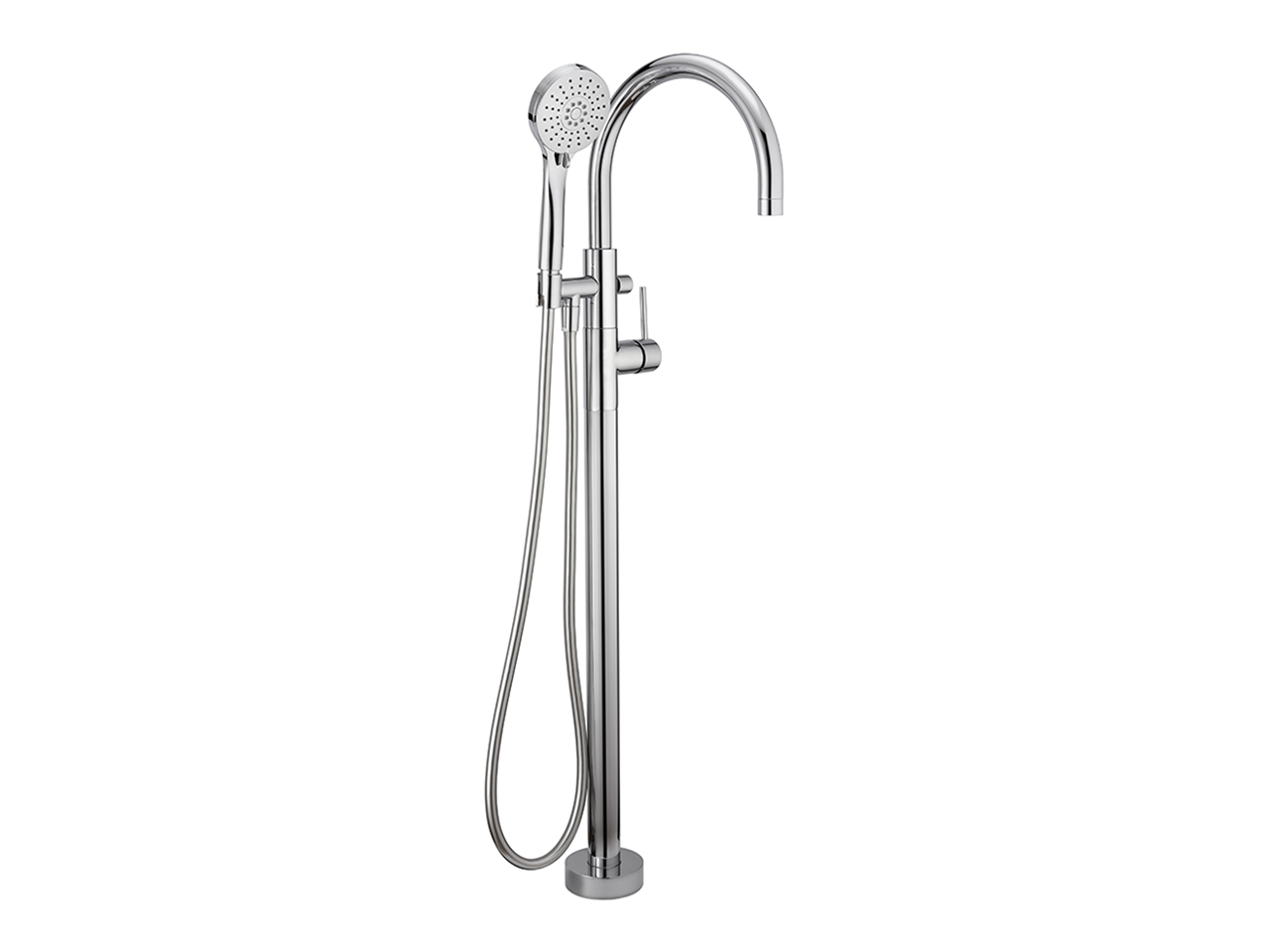 Exposed part for single-lever bath shower mixer NUOVA KIRUNA_K2014200 - v1