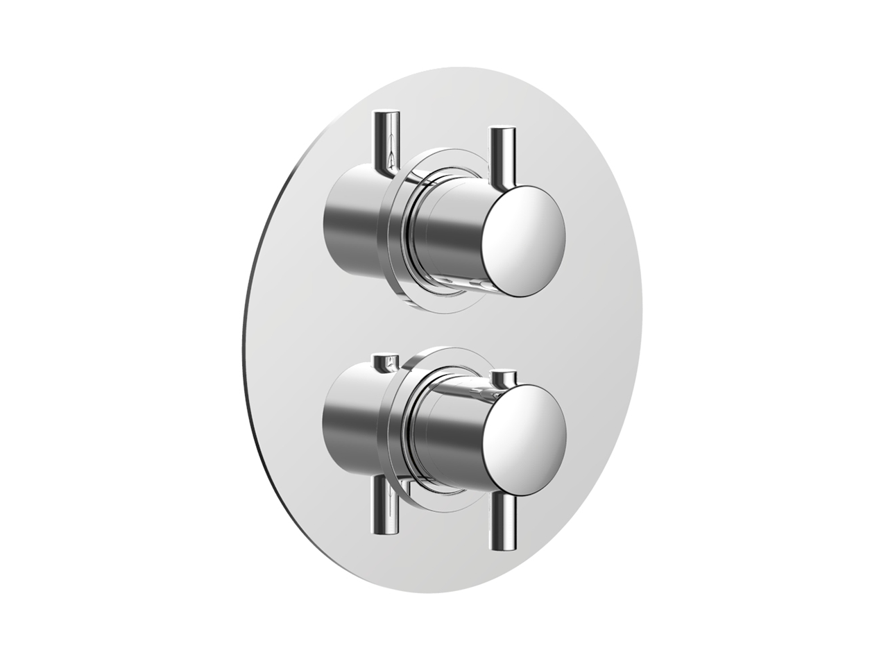 HUBERExposed part for 3-outlet thermostatic mixer THERMO_K2018200