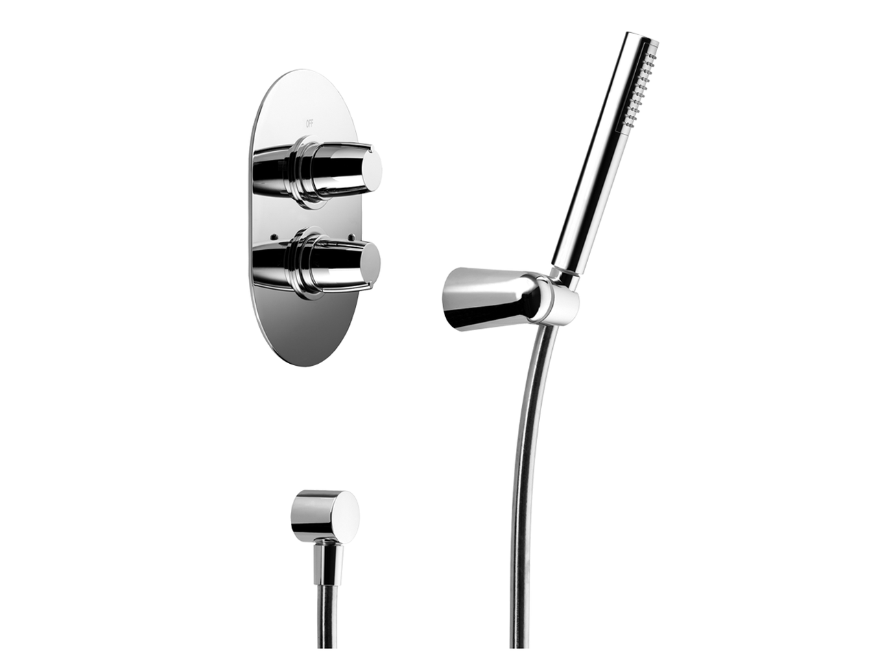 HUBERConcealed thermostatic shower mixer KYOTO