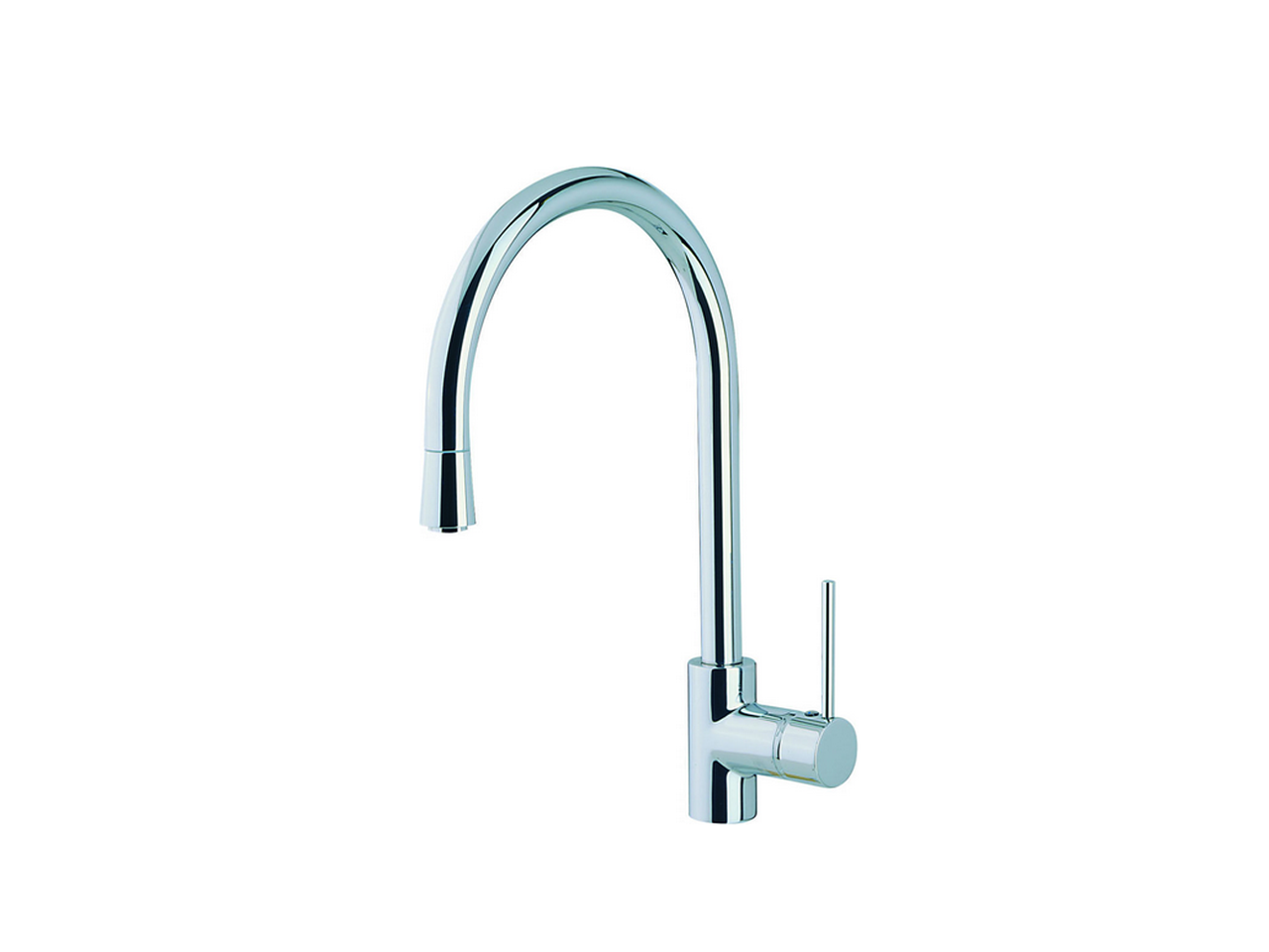 Single lever sink mixer with extrac.shower KITCHEN_LL401570 - v1