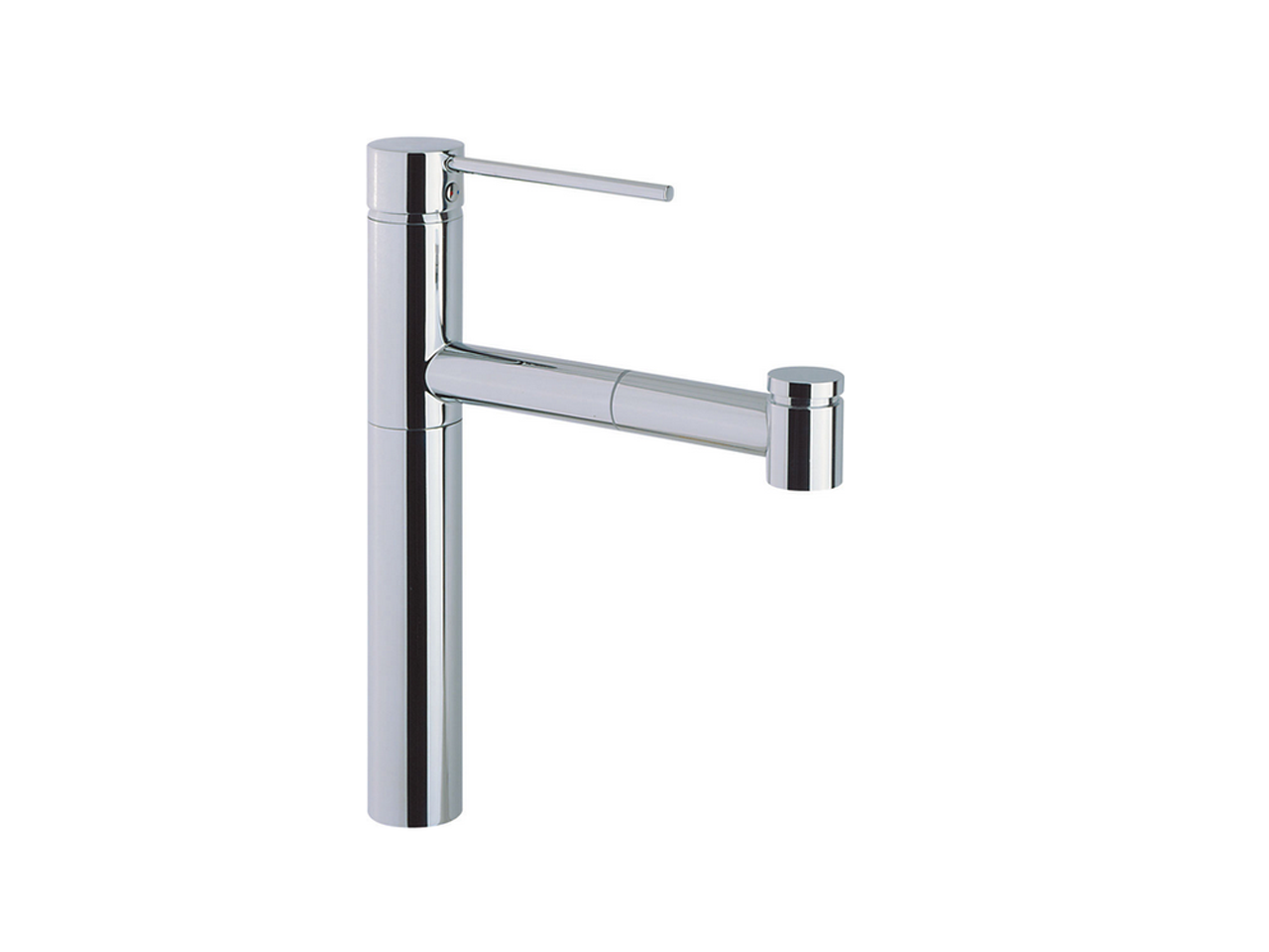 HUBERSingle lever sink mixer with extrac.shower KITCHEN_LL402570