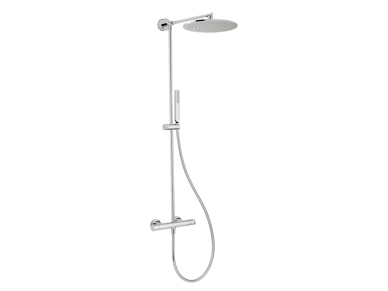 HUBERThermostatic shower column, 2-function LEVITY_LYC78030