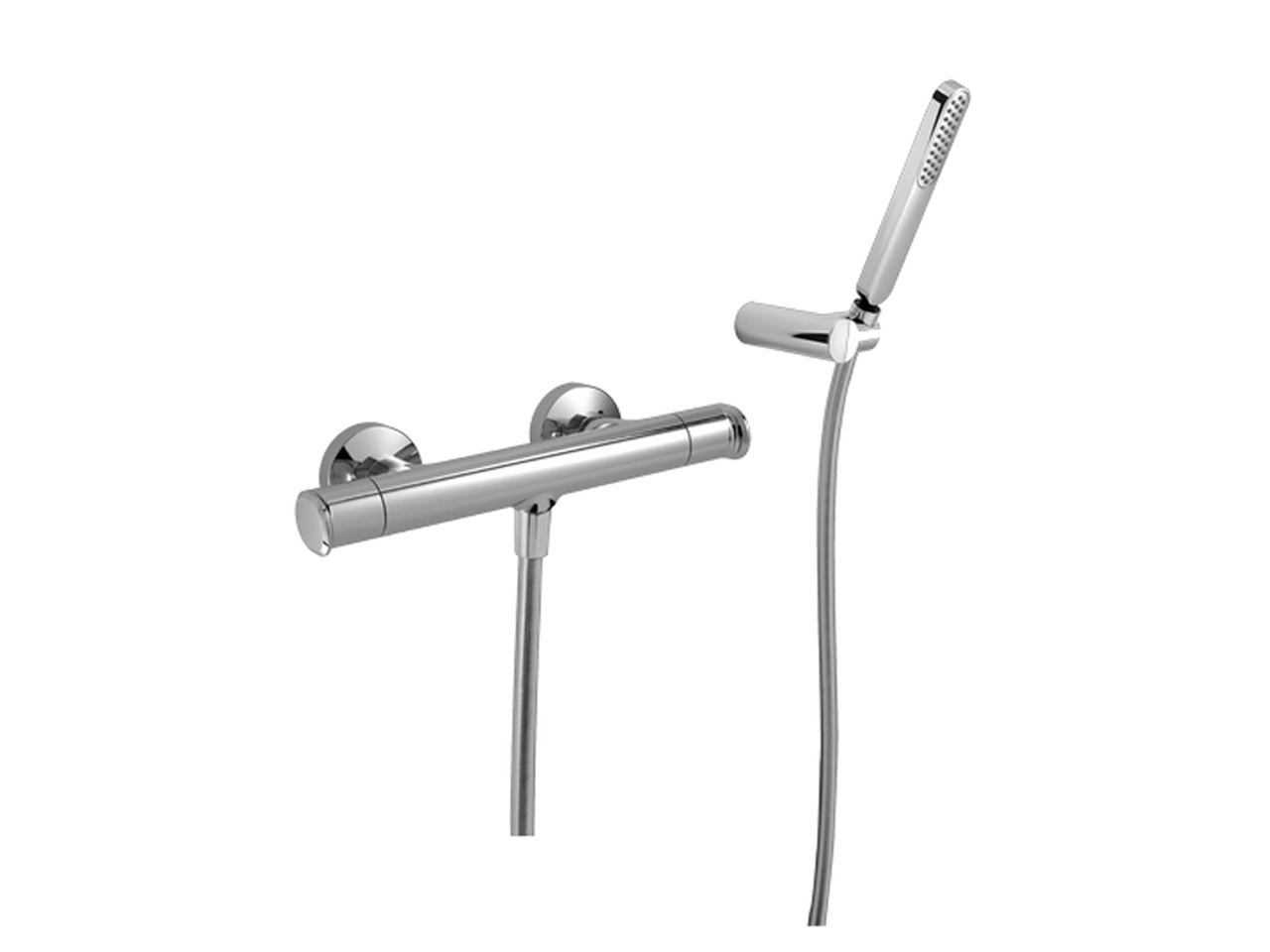 HUBERThermostatic shower mixer, with shower set LEVITY_LYD01010