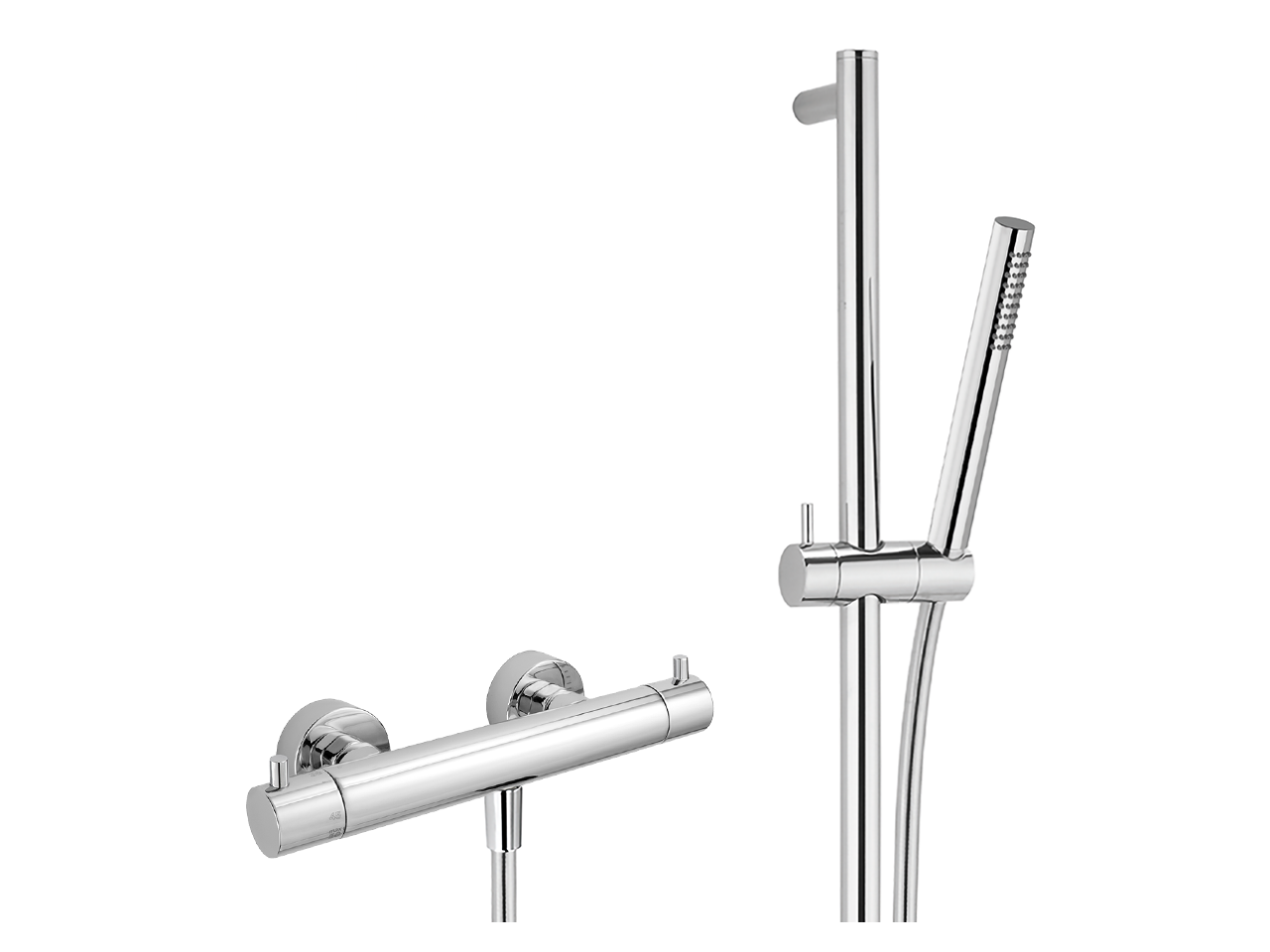 HUBERThermostatic shower mixer with sliding bar M32_MTS01010