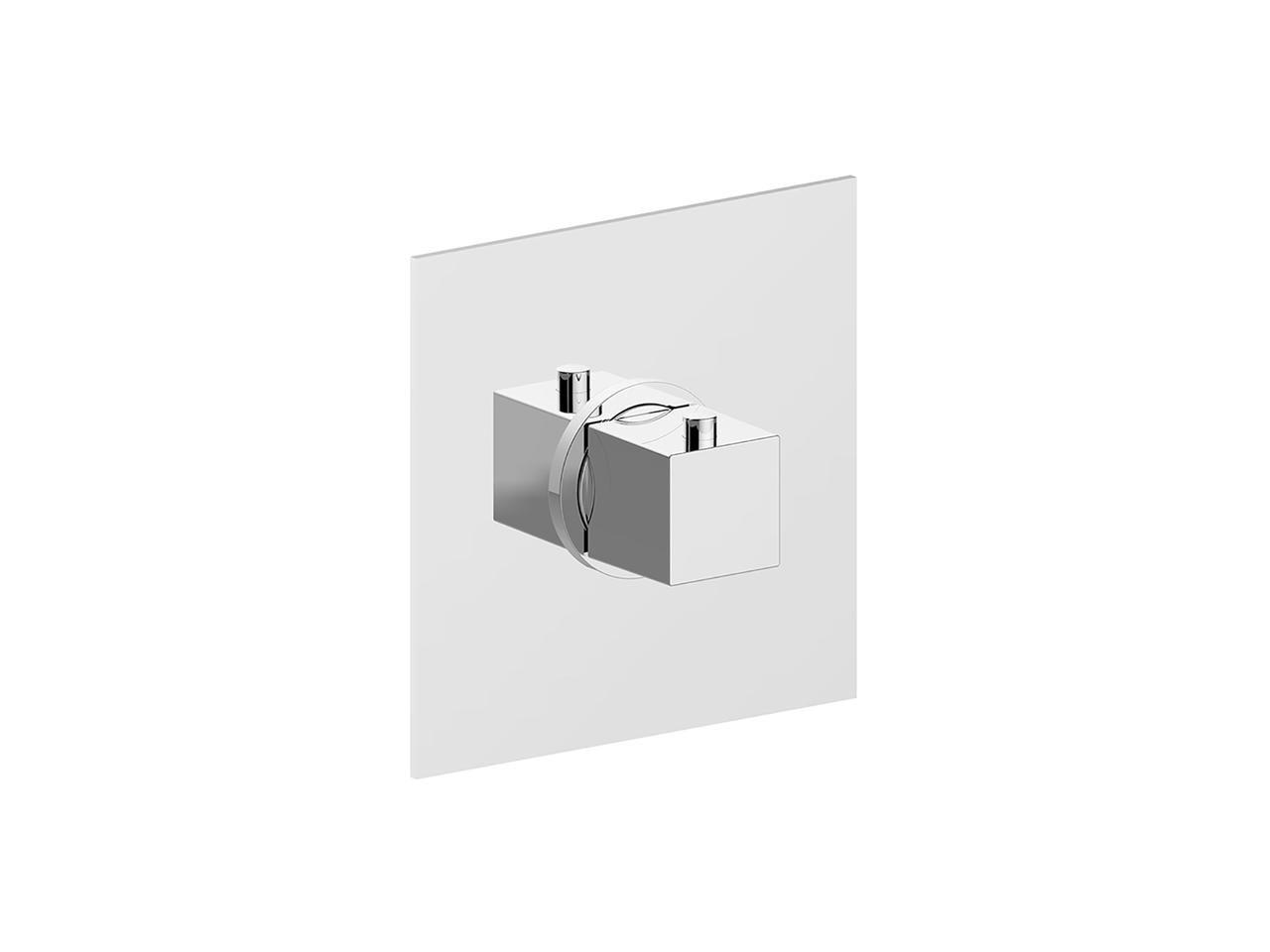 HUBERExposed part for concealed thermo shower valve NUOVA EGO_NE007200