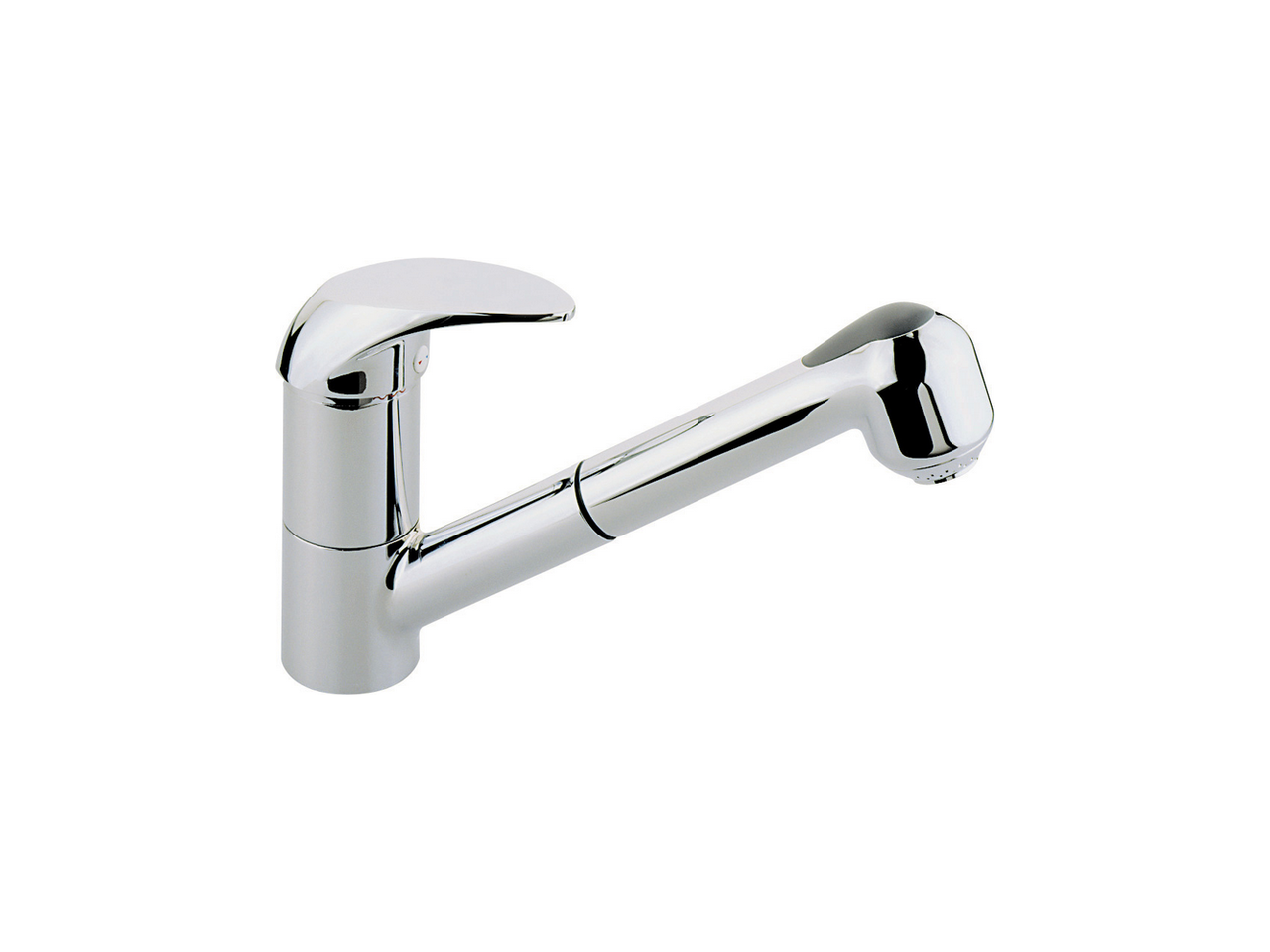 HUBERSingle lever sink mixer with extrac.shower KITCHEN_PE002570