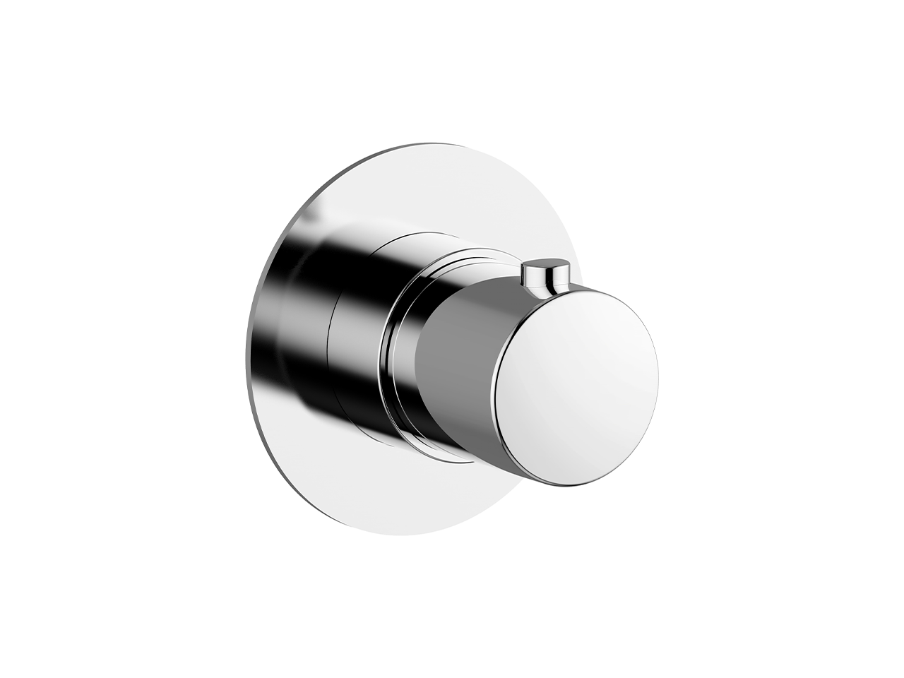 Exposed part for thermostatic concealed valve PUSH&SHOWER_PS0G1010 - v1