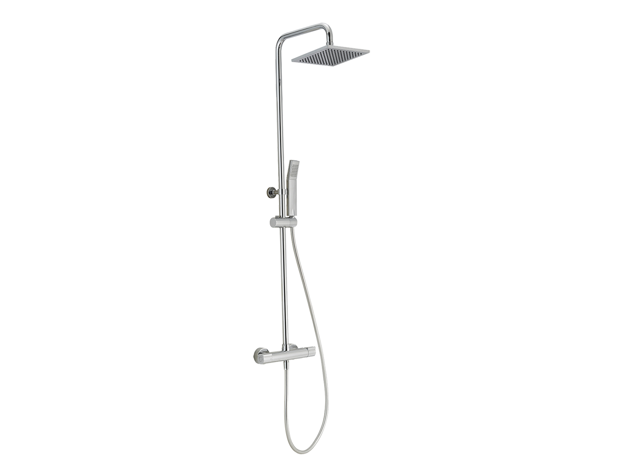 2-functions Thermostatic shower set RONDO - v1