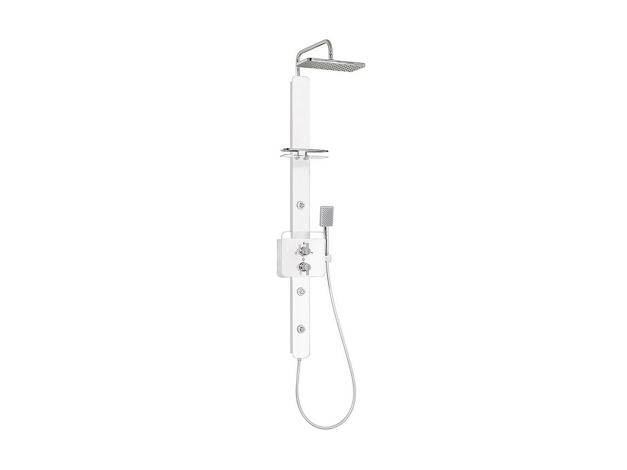 HUBER3-fonctions Thermostatic shower panel SOFT