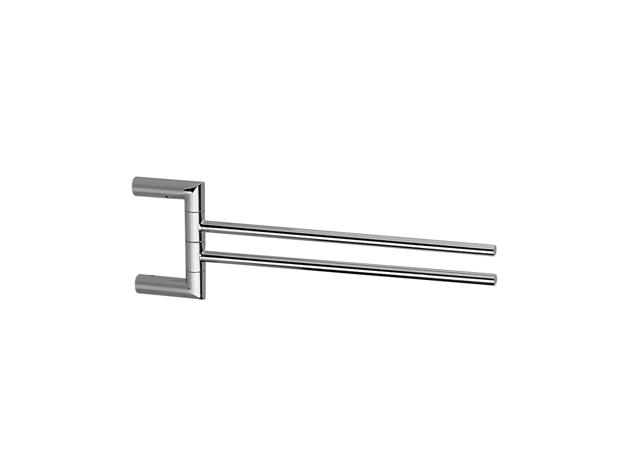 Double towel holder BATHROOM ACCESSORIES - v1