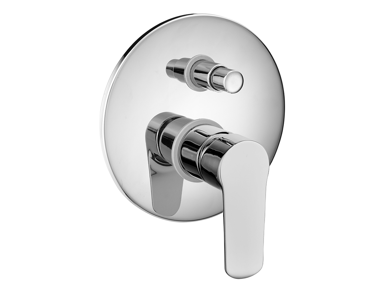 Concealed single lever bath-shower valve SATURNO - v1