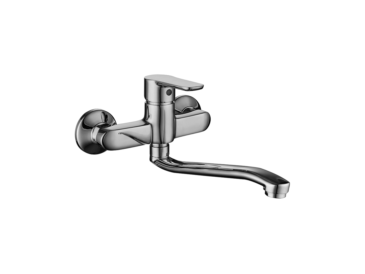 HUBERExposed single lever sink mixer KITCHEN_SN000434