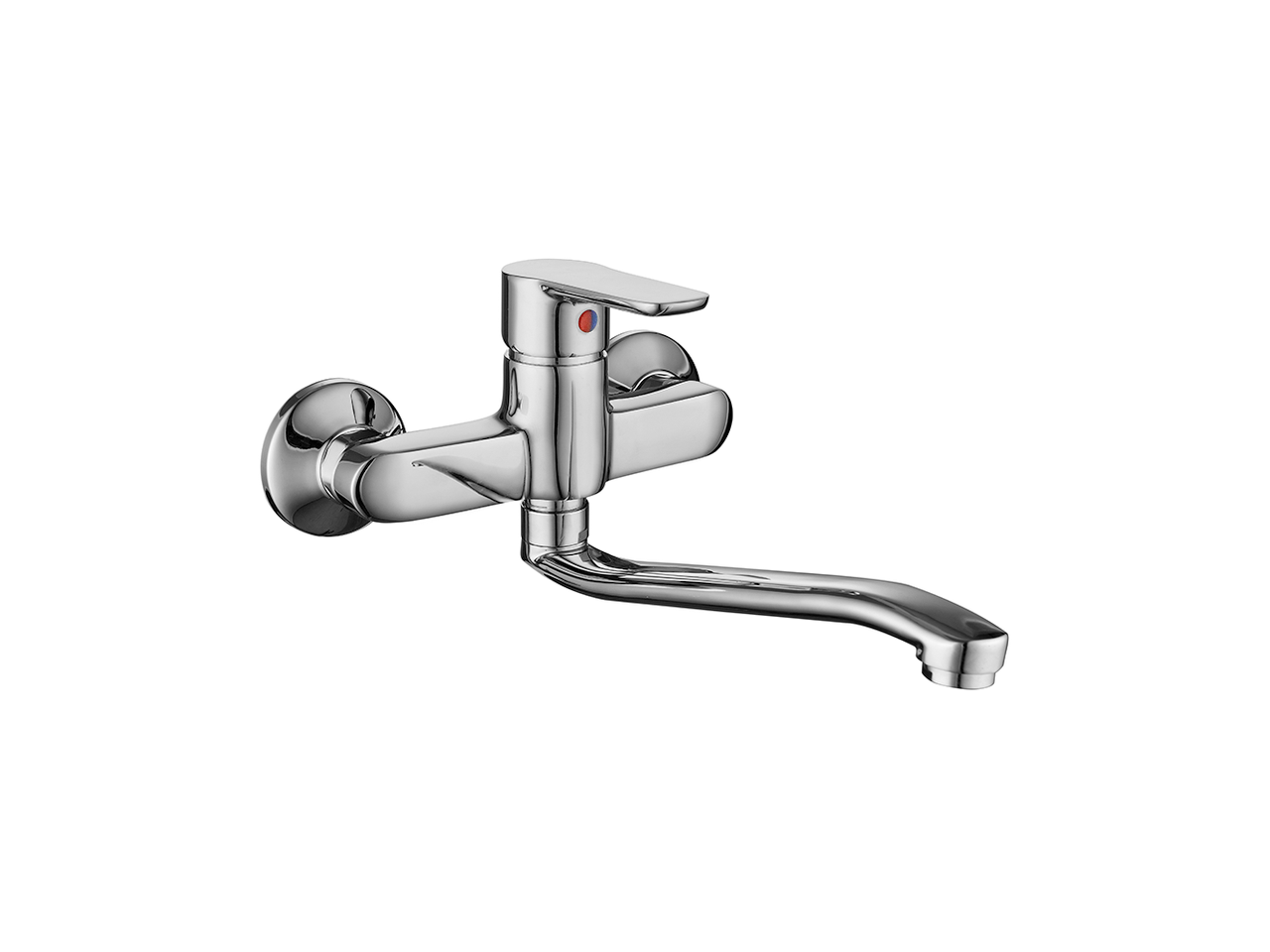 HUBERExposed single lever sink mixer KITCHEN_SN000434