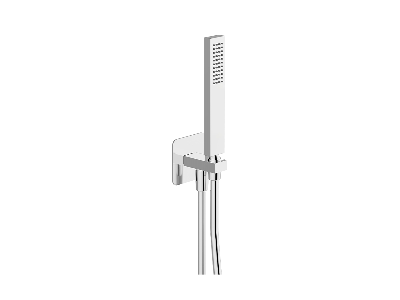 HUBERShower set with wall elbow PUSH&SHOWER_SS0G5110