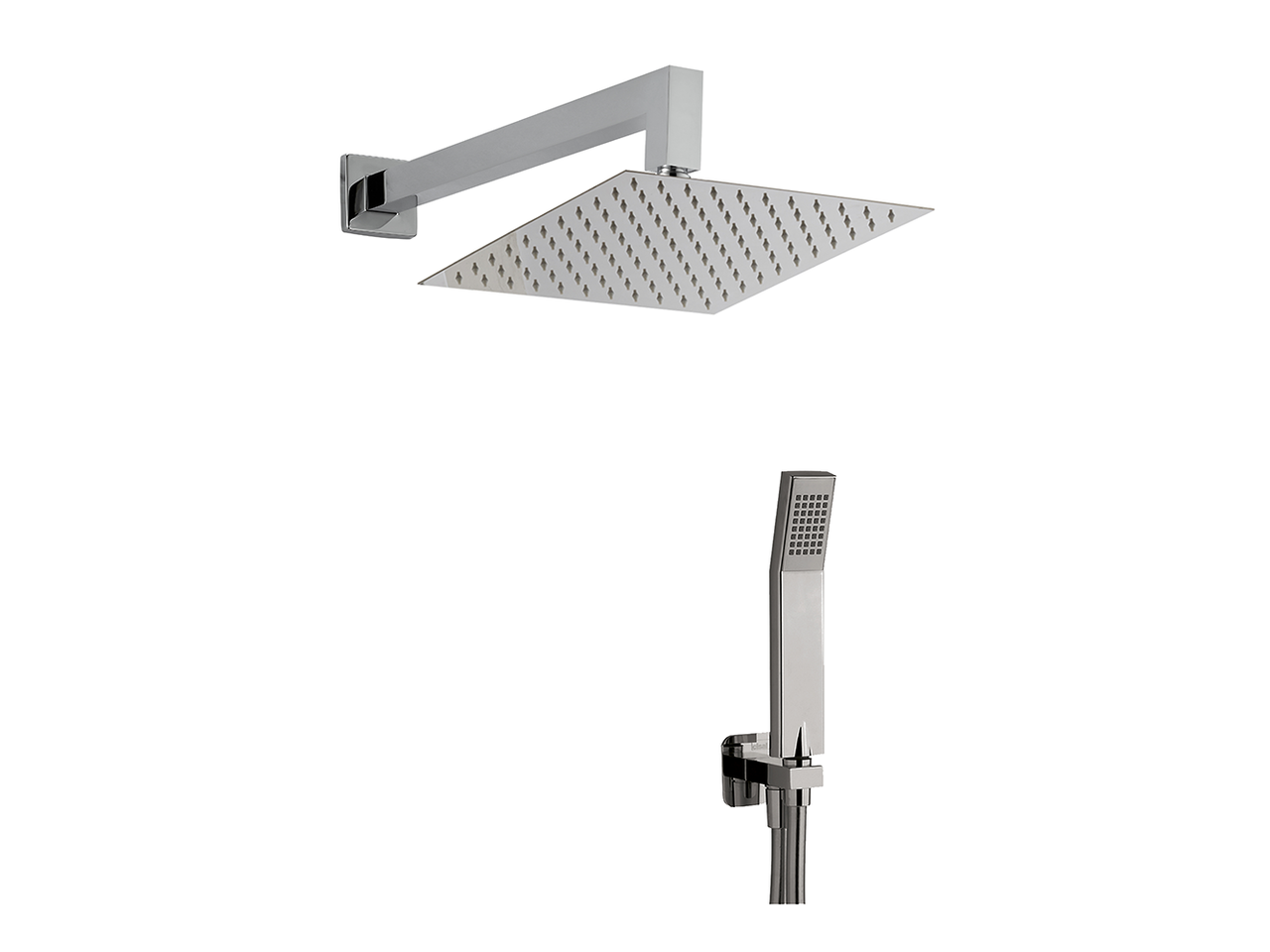 Arm and Shower Set with wall elbow integrated SHOWER - v1