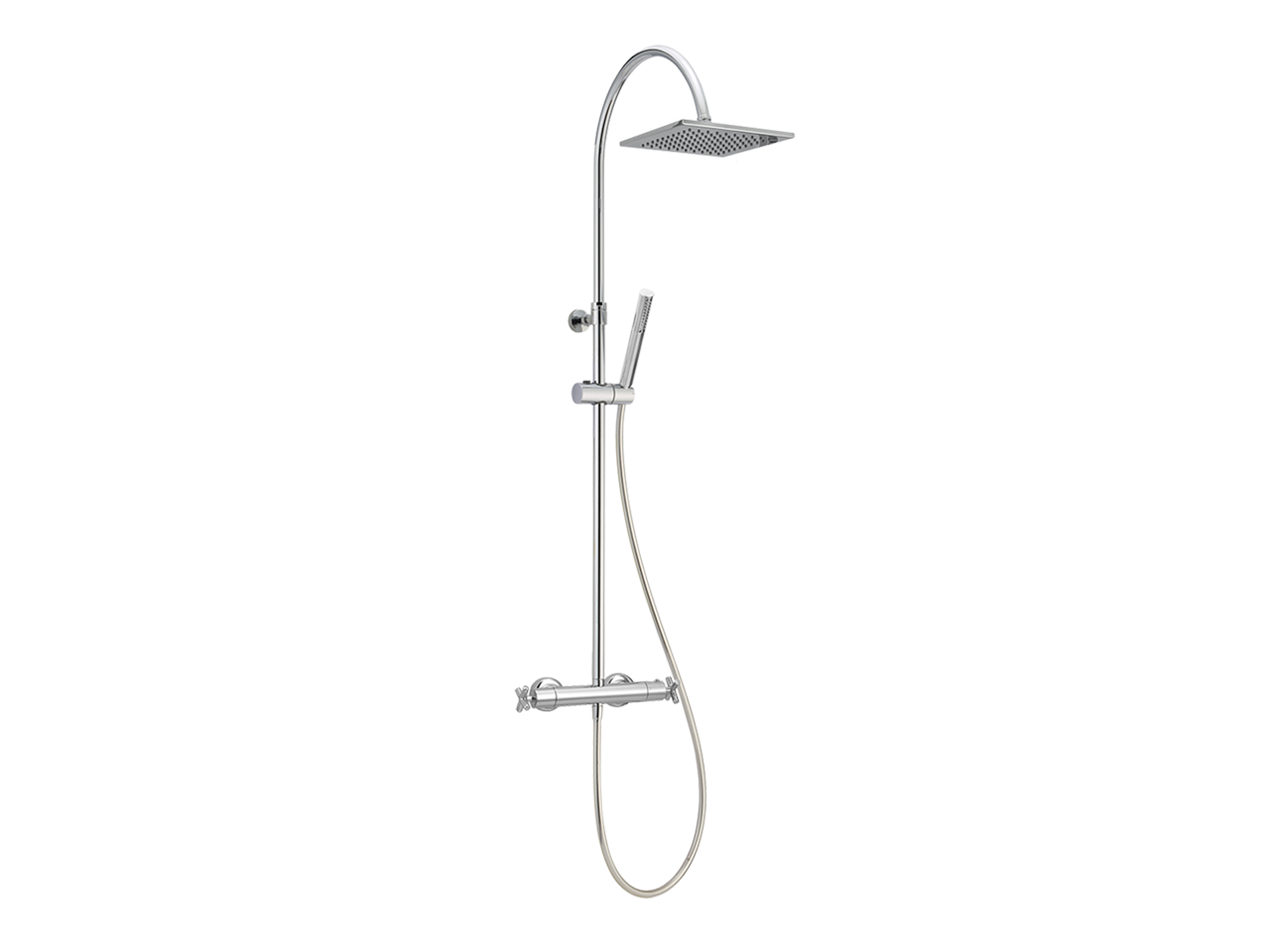 HUBER2-functions Thermostatic shower set SUITE