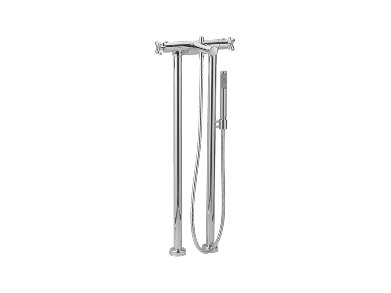 HUBERThermostatic floor-mounted bath mixer SUITE_SUT39010