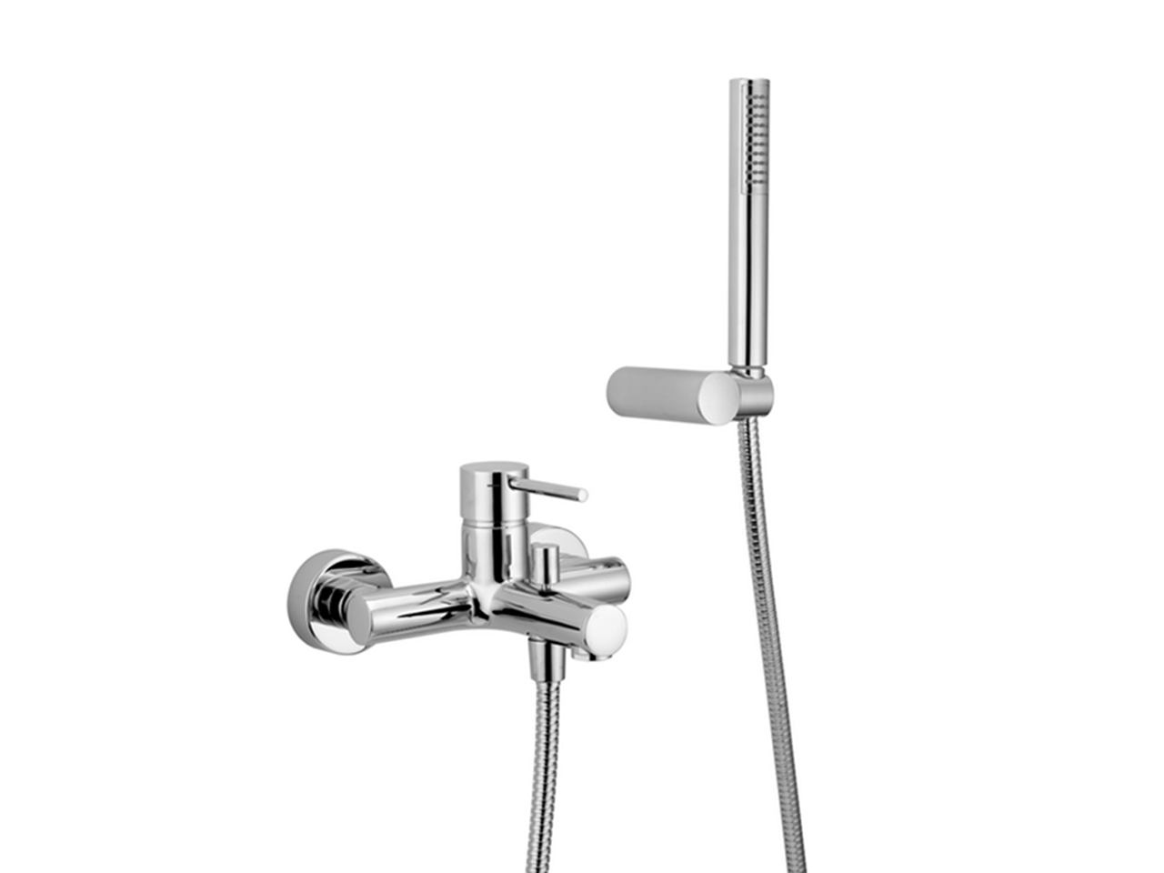 HUBERSingle lever bath mixer, shower set TRATTO EVO_TV000120