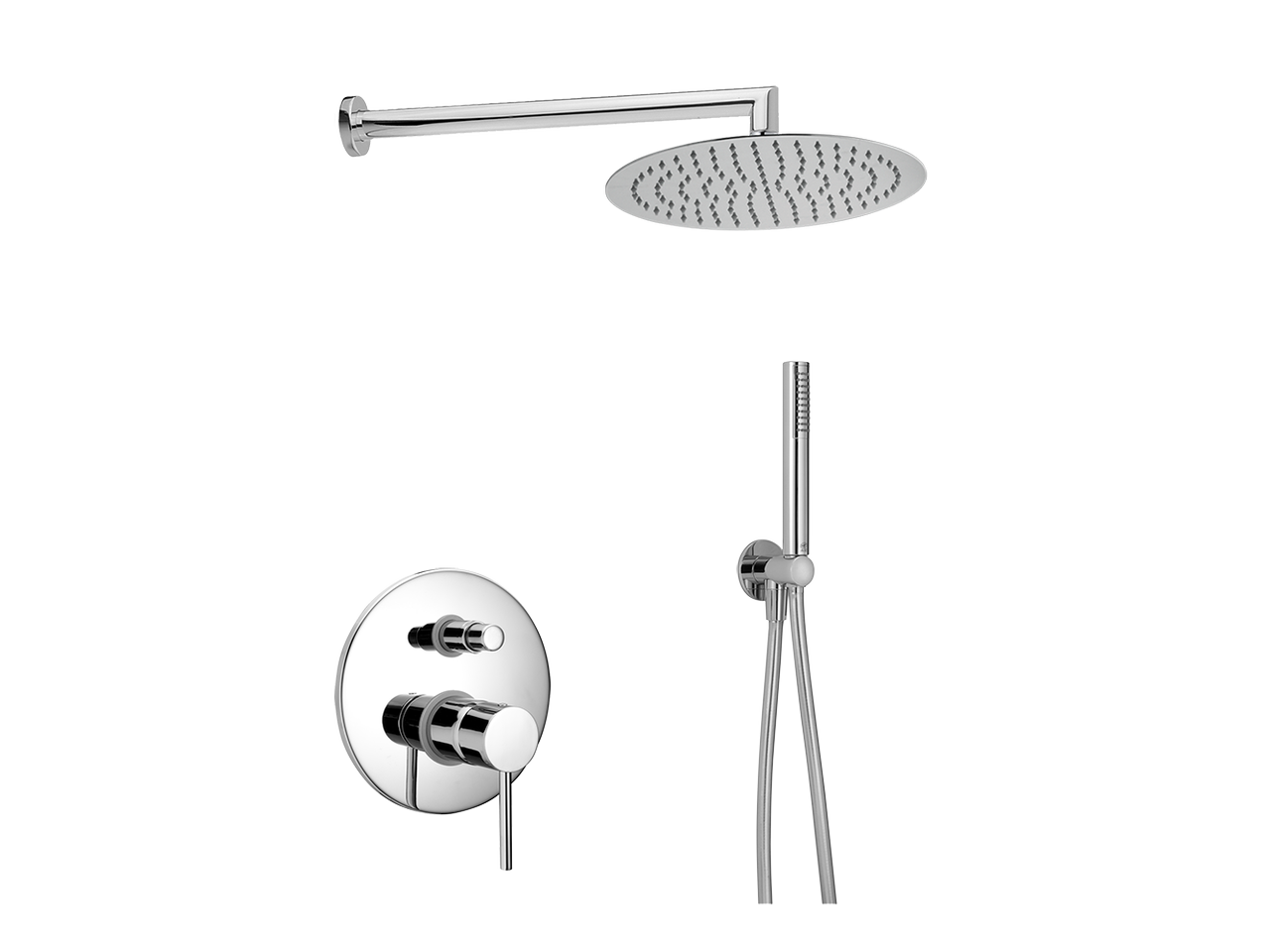 HUBERSingle Lever concealed shower set TRATTO EVO