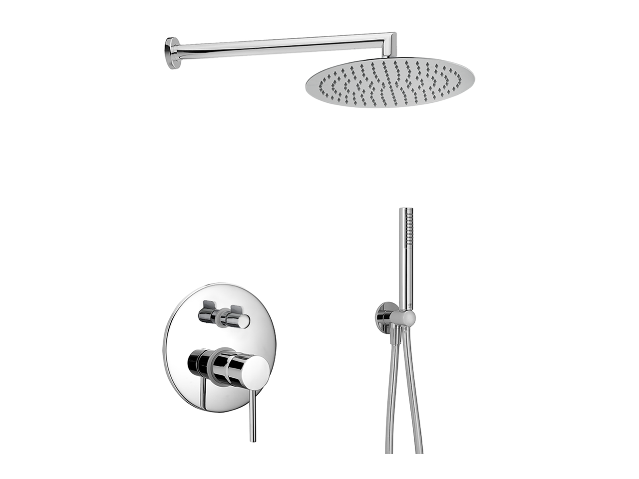 HUBERSingle Lever concealed shower set TRATTO EVO_TV0KM020