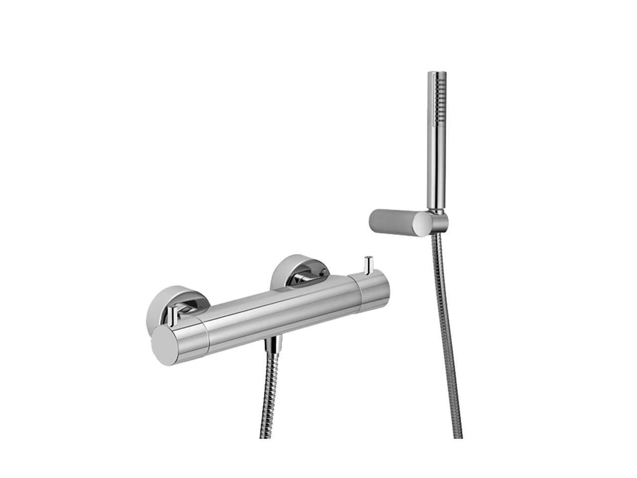 HUBERThermostatic shower mixer, with shower set TRATTO EVO_TVD01010